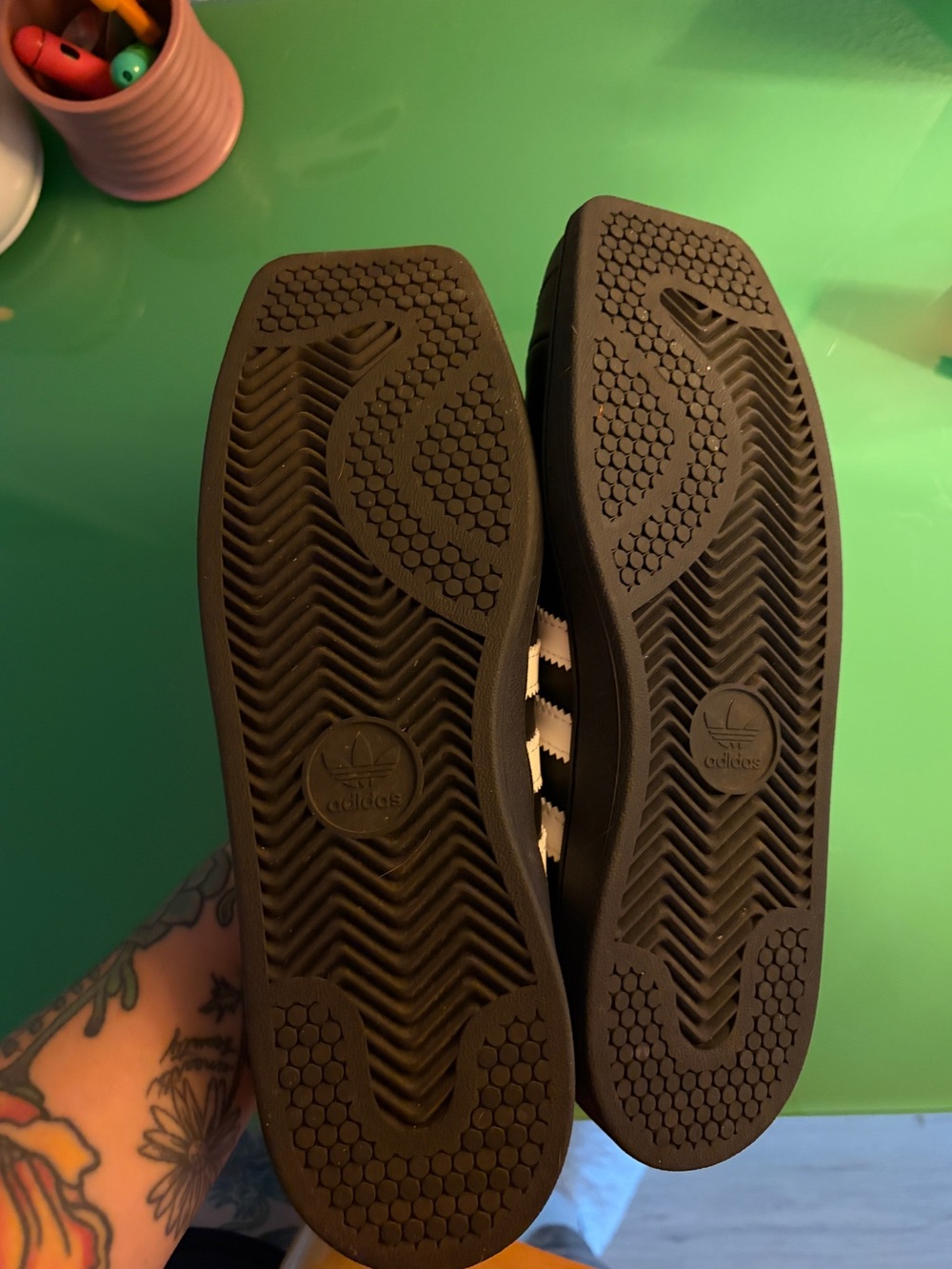 Adidas Jennie Superstar Square Ballet Shoes - Picture 4 of 5